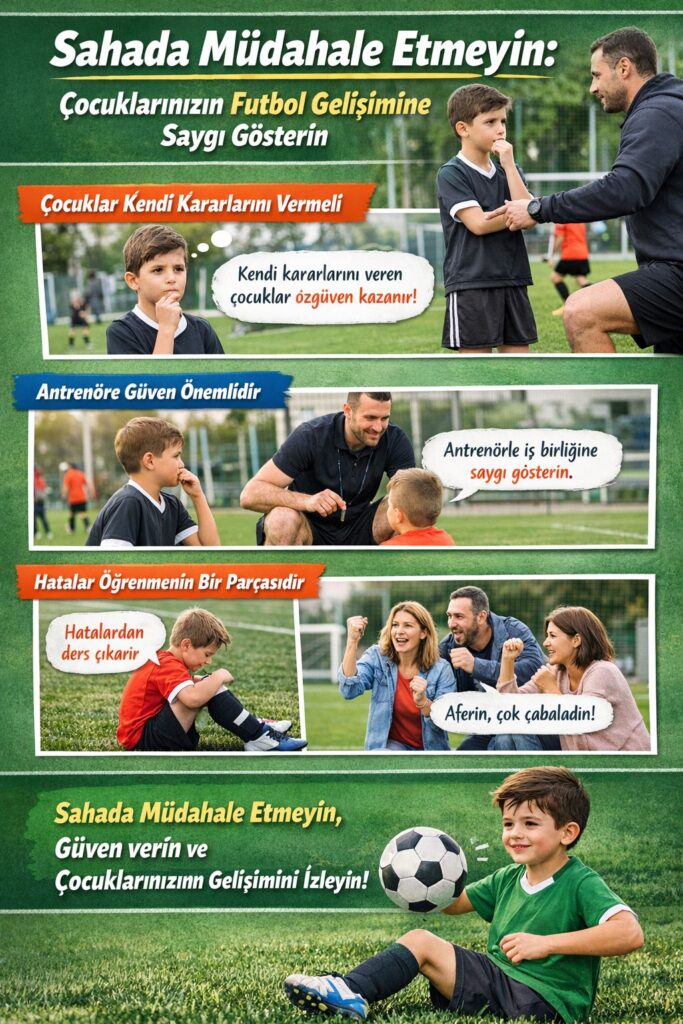 Çocuklarınızın Futbol Gelişimine Saygı Gösterin ant